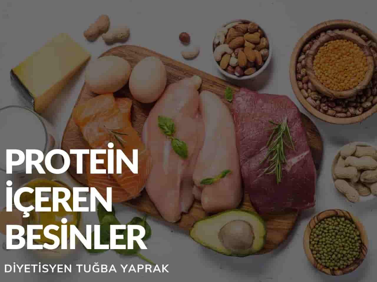 Protein İçeren Besinler